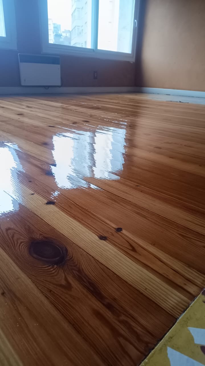 Reforma de piso de taco